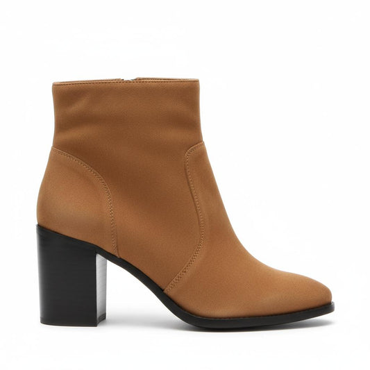 Block Heel Ankle Booties