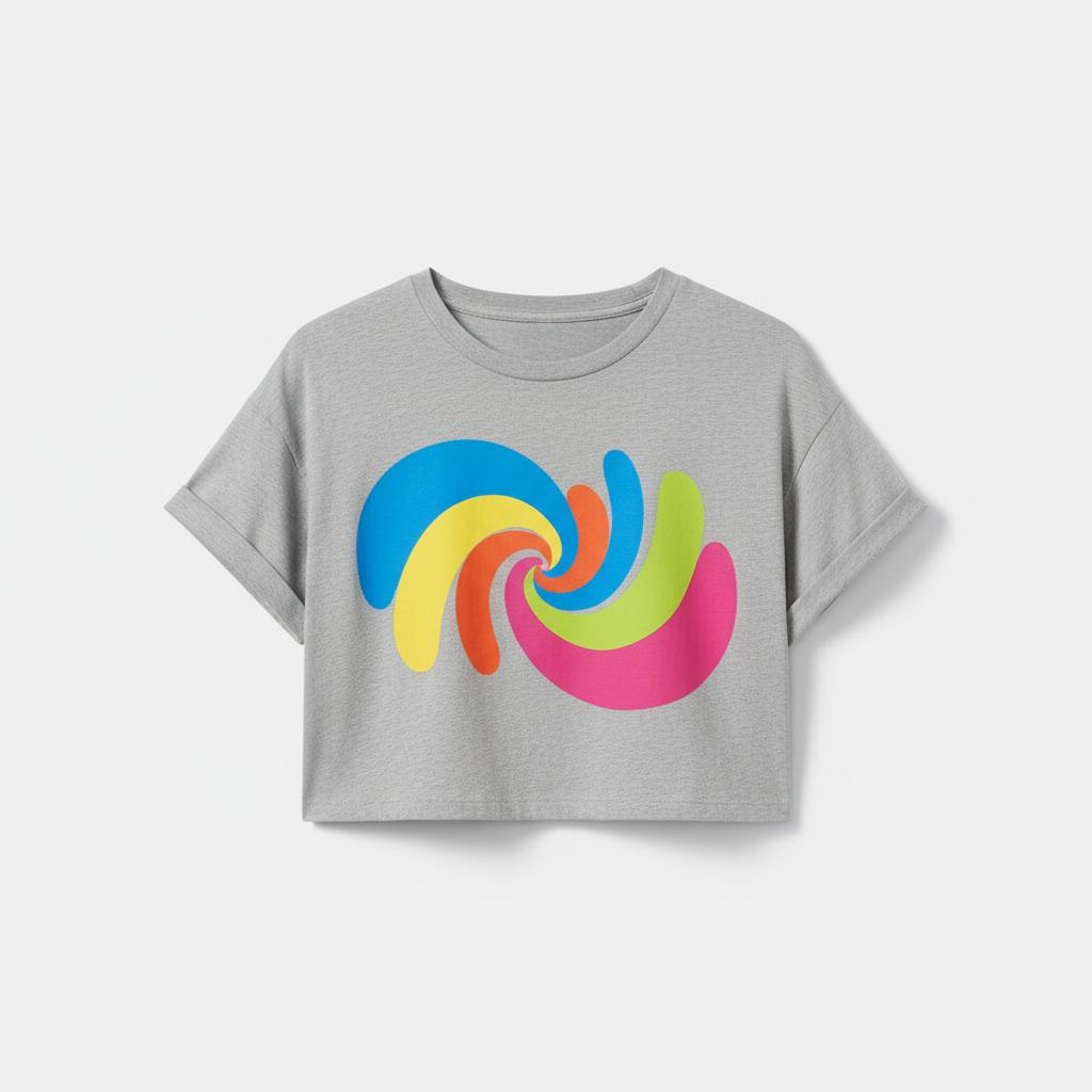 Cropped Graphic Tee