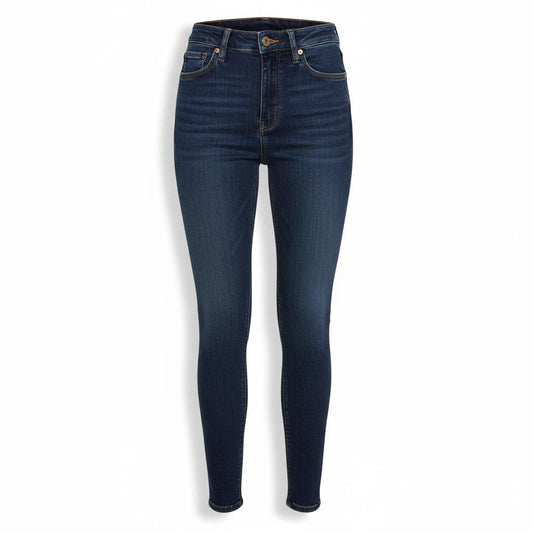 High-Waisted Skinny Jeans