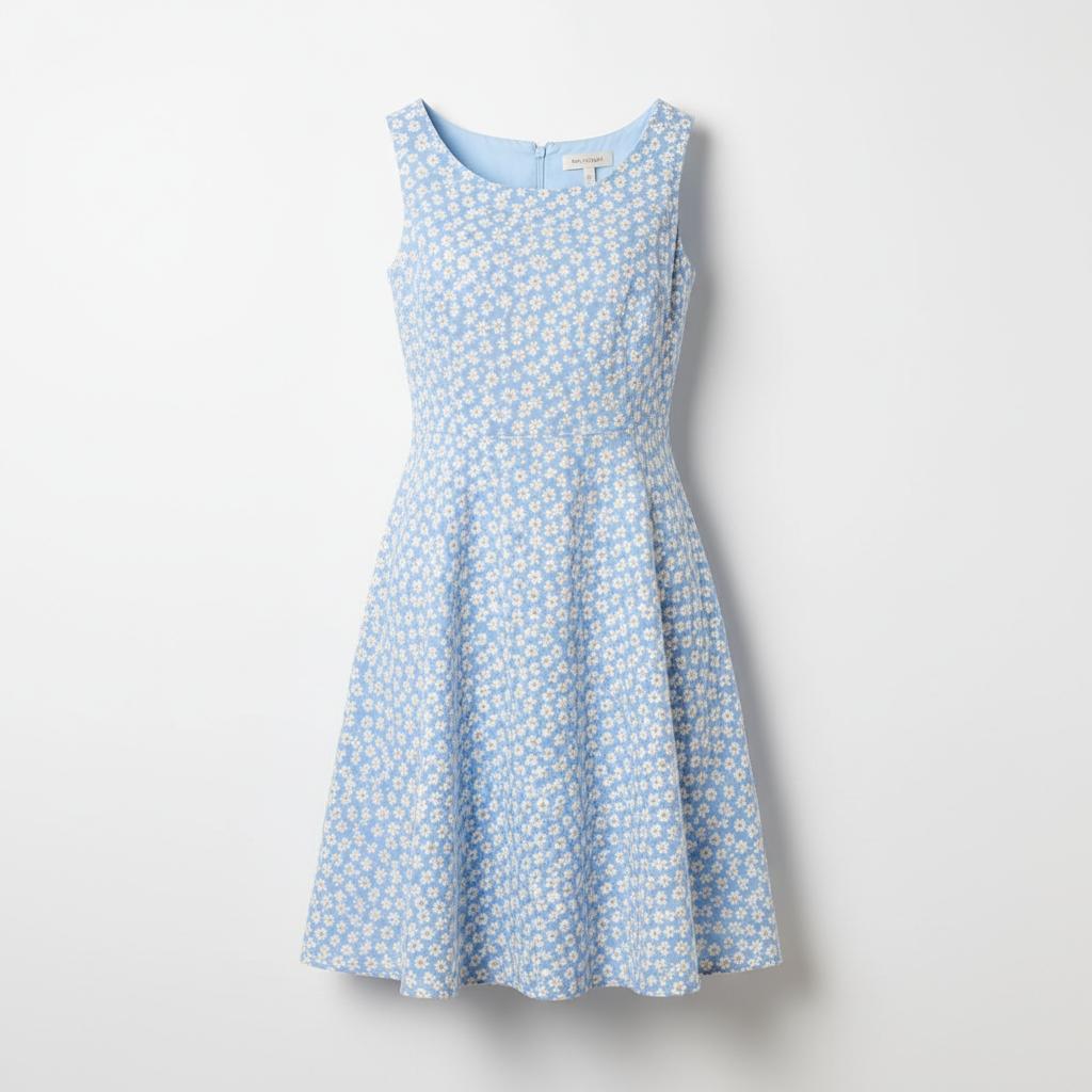 Sleeveless A-Line Sundress