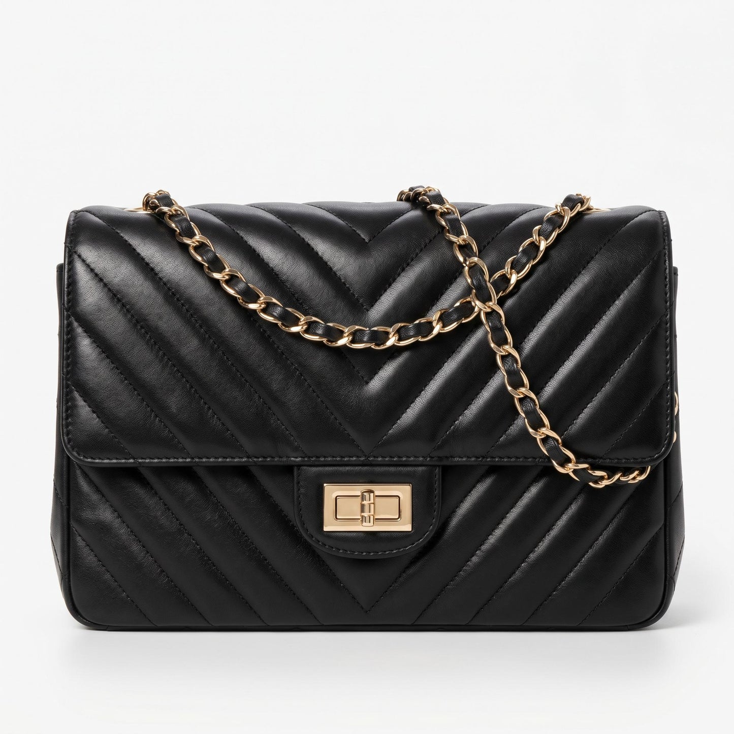 Heritage Quilted Chain Shoulder Bag