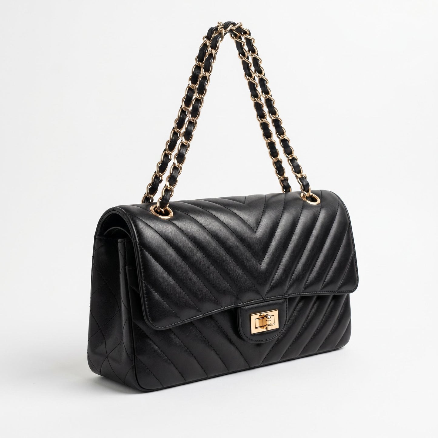 Heritage Quilted Chain Shoulder Bag