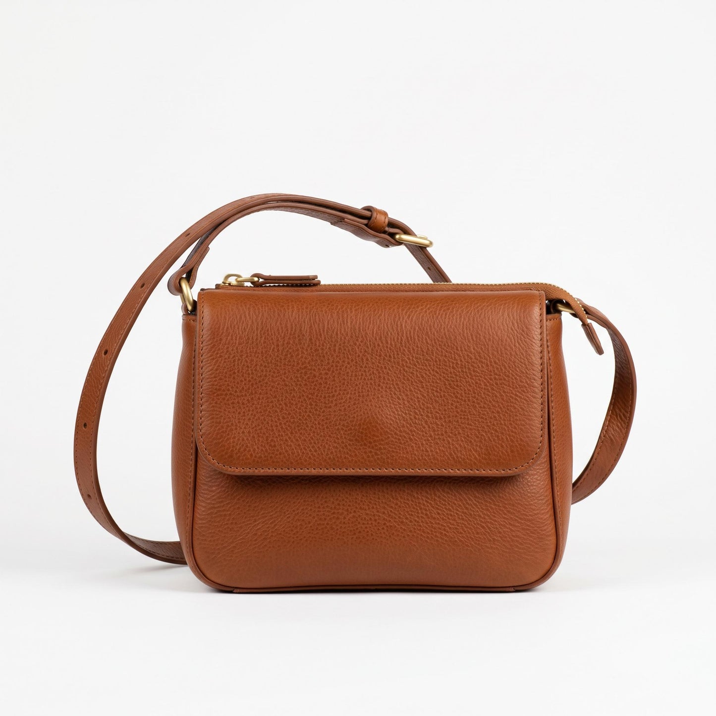 Italian Leather Crossbody Bag