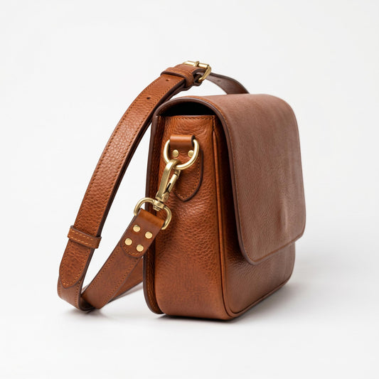 Italian Leather Crossbody Bag